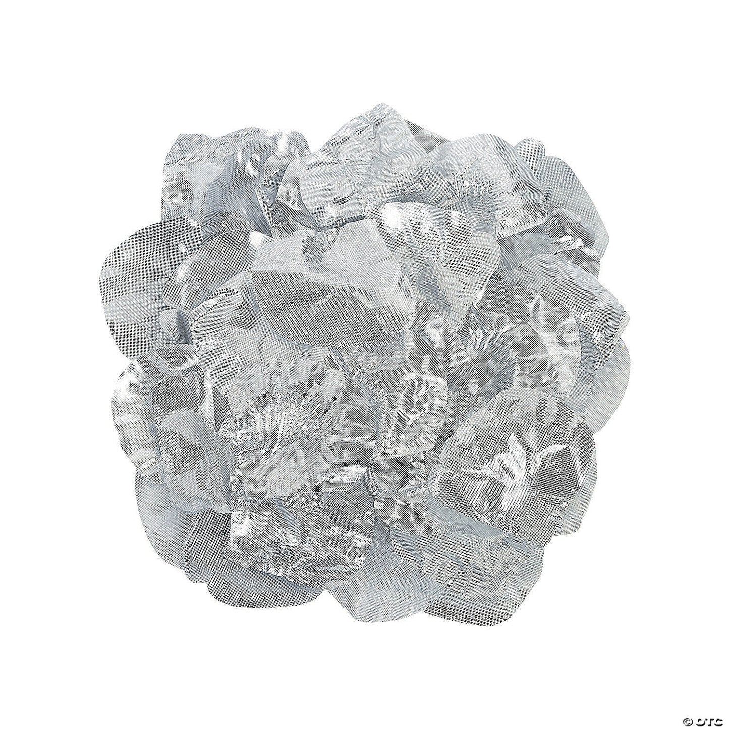 SILVER ROSE PETALS