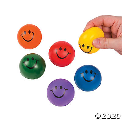 Smile Face Stress Balls
