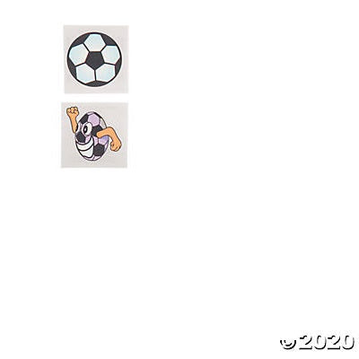 Soccer Temporary Tattoos