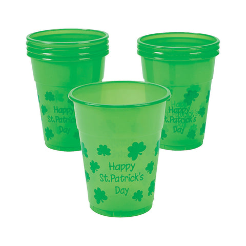 St. Patrick Plastic Cups