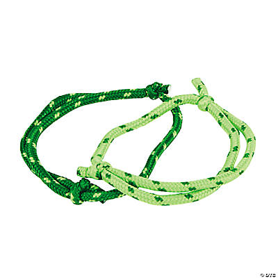 St. Patrick's Rope Bracelets