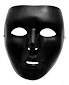 MASK - BLACK FULL PLASTIC