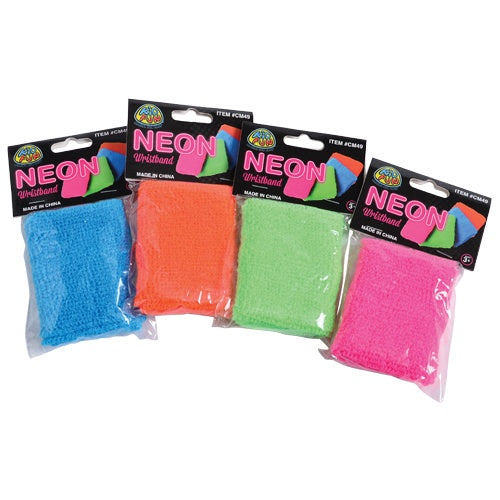NEON SOLID COLOR WRISTBAND 1PC