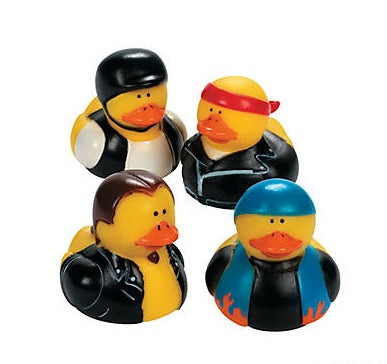 Biker Rubber Ducks