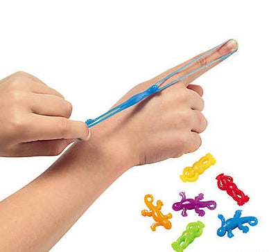 Mini Stretchy Flying Frogs & Lizards
