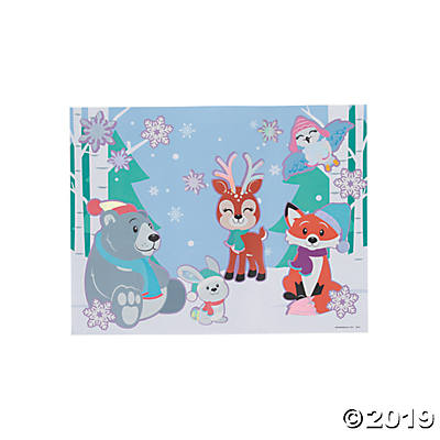 DYO WINTER SPARKLE STICKER MAKE A SCENE