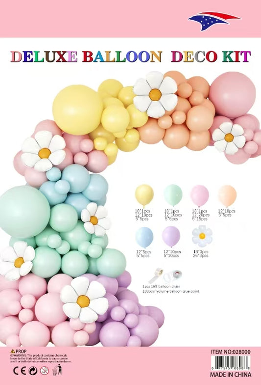 Daisy Theme Deluxe Balloon Deco Kit