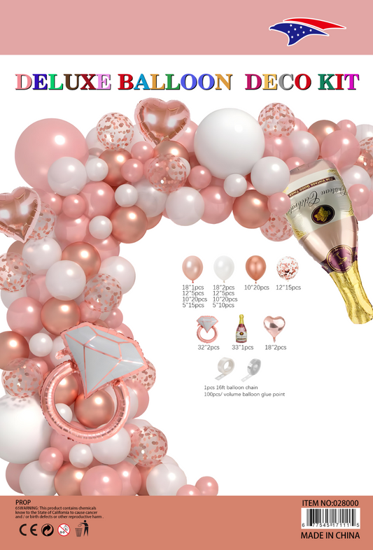 Bacheloette Theme Deluxe Balloon Deco Kit