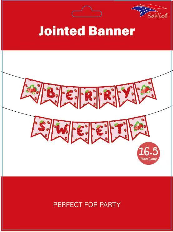Berry Sweet Banner - 16.5ft. x 8"