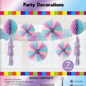 Pastel Party Deco Kit - 7pcs.