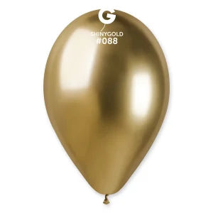 Gemar 12" Shine Gold Latex Balloons