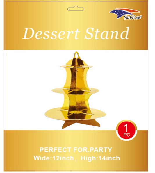 Gold Dessert Stand