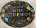 Retirement 7" Paper Plates - 24ct.
