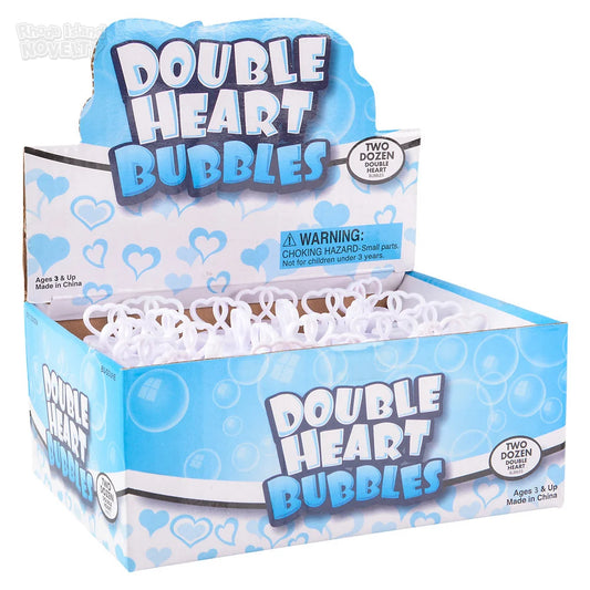 Double Heart Bubble Bottle 0.6oz