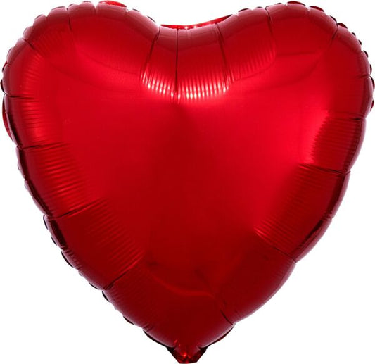 18" Heart Mylar Balloon
