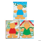 Build A Gingerbread Man Stickers