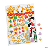 Build A Gingerbread Man Stickers