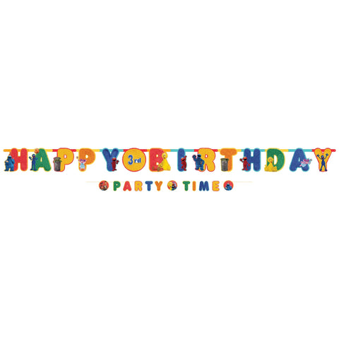Sesame Street Jumbo Happy Birthday Banner Kit