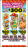 ALL YOU CAN EAT PULL TAB 960 TICKETS