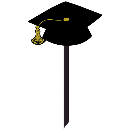 Grad Cap Yard Sign
