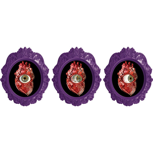 Dark Academia Heart Hanging Lenticular