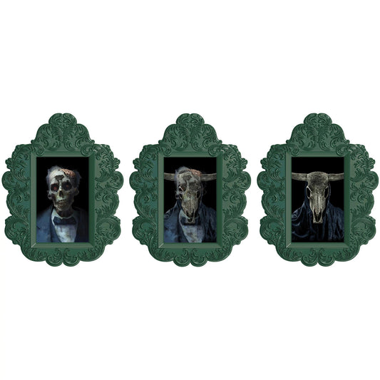 Dark Academia Skull Hanging Lenticular