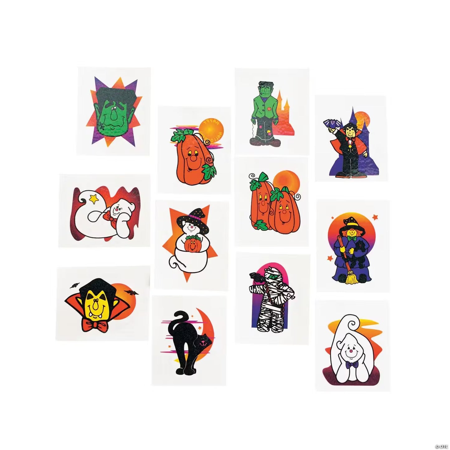 Halloween Glitter Tattoos - 72ct.