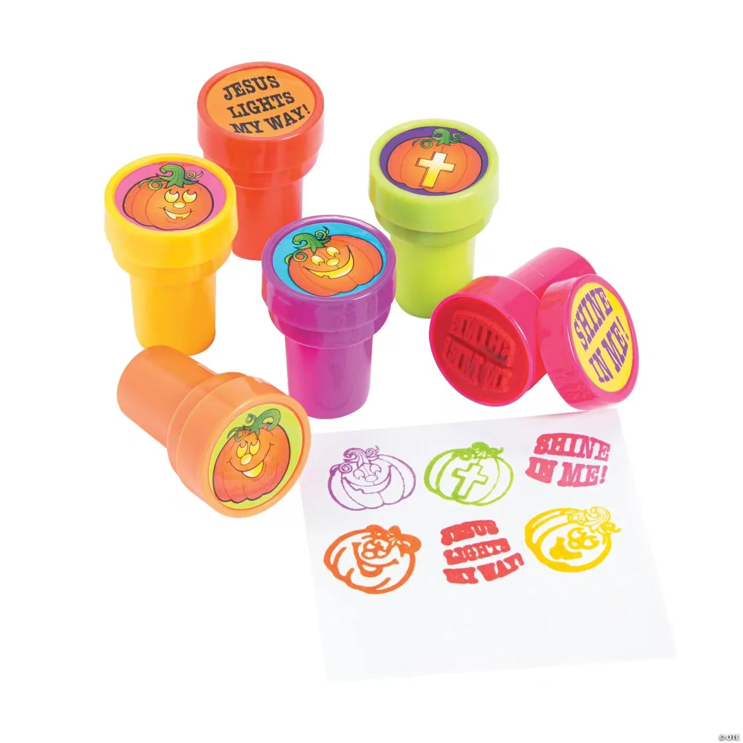 Christian Pumpkin Stampers - 24ct.