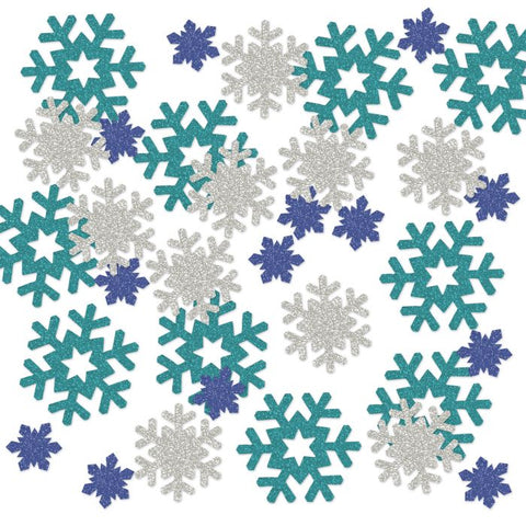 Snowflake Deluxe Sparkle Confetti