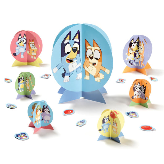 Bluey Table Decorations Kit