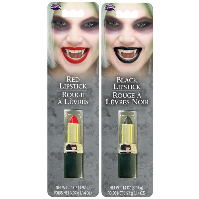 Black or Red Lipstick - .14oz