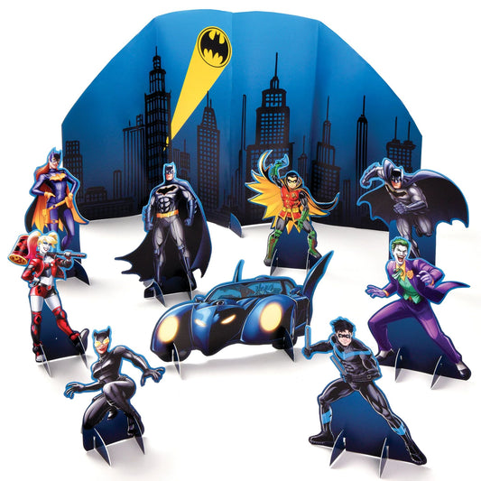 Batman Table Decoration Kit - 9pcs.