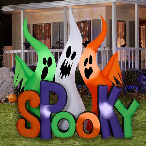 Inflatable Airblown Spooky with Ghosts