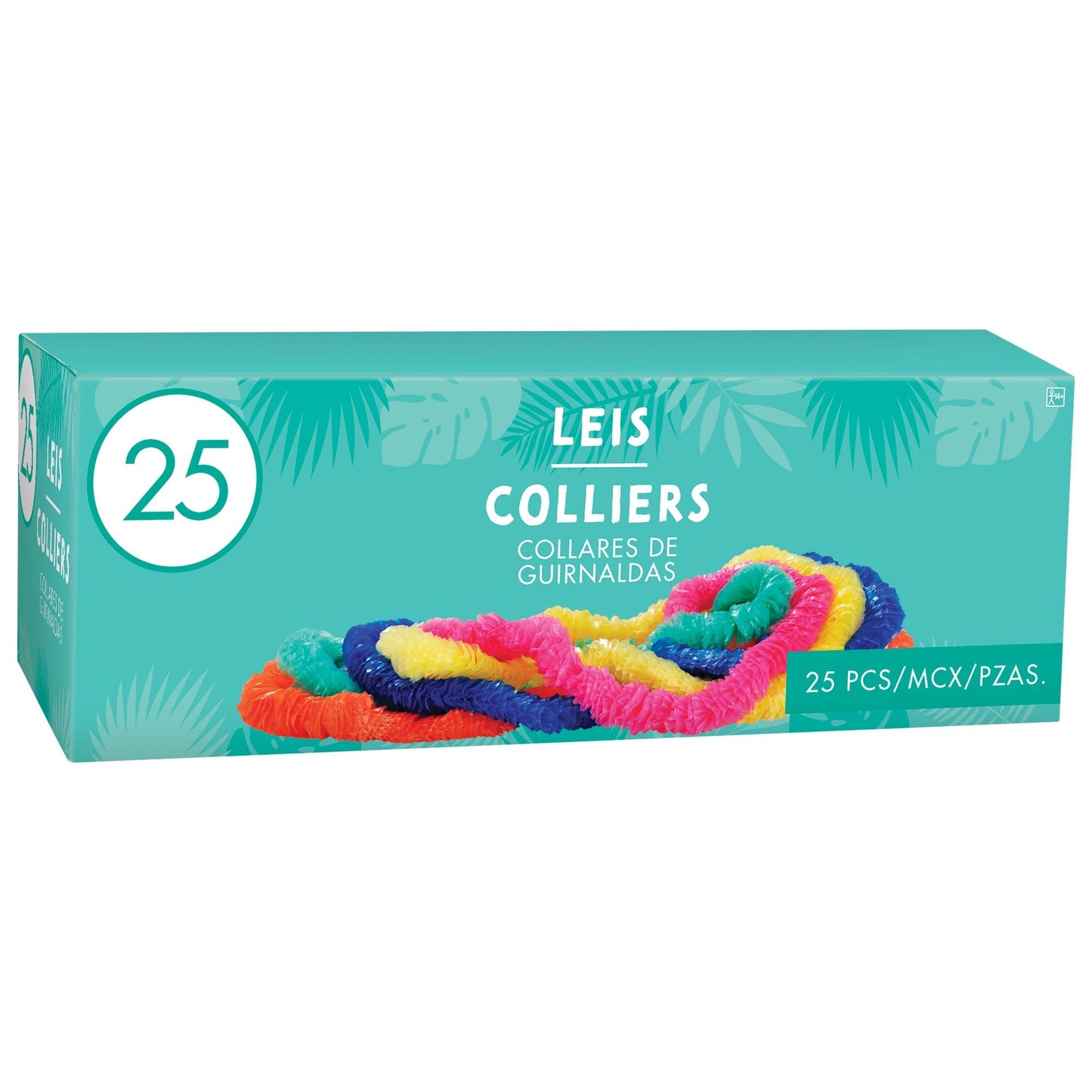 Box of Assorted Poly Leis