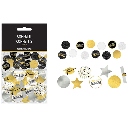 Jumbo Grad Confetti - 48pcs.