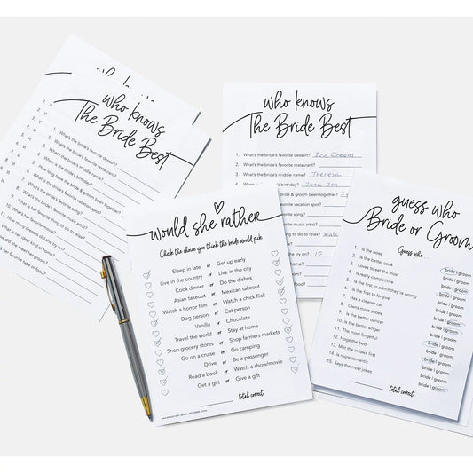 Bridal Shower Games - 75ct.