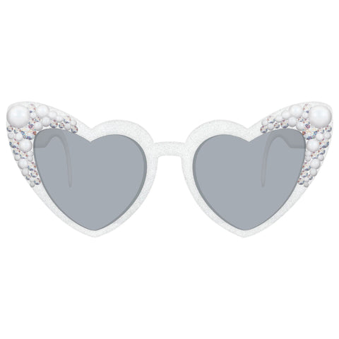 Bride Pearl & Sparkle Glasses