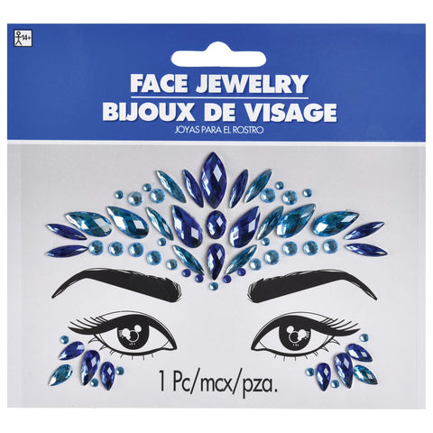 Blue Face Jewels