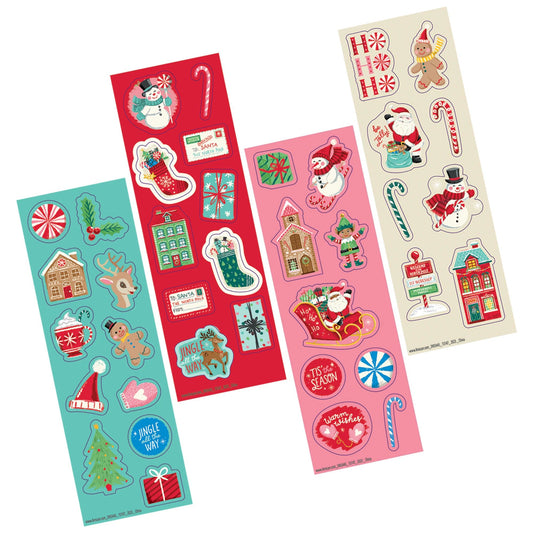 36ct. Christmas Sticker Sheet