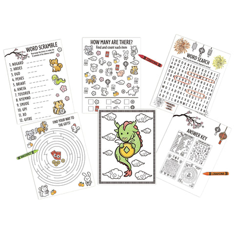 Chinese New Year Activity Sheets