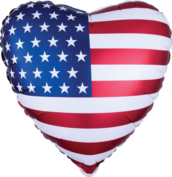 18" Heart Mylar Balloon