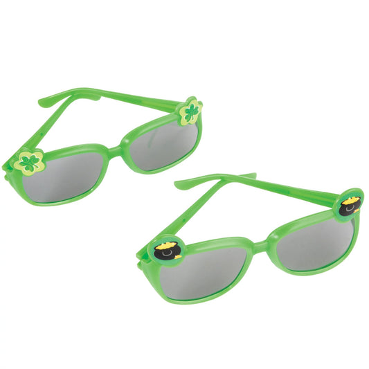 St. Patrick's Day Plastic Glasses