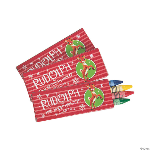 Rudolph Crayon Boxes
