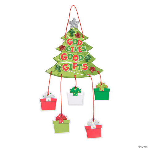 Religious Christmas Tree Foam Craft Kits