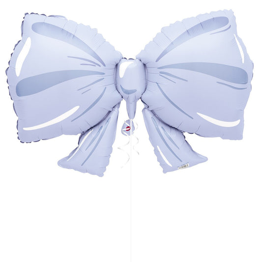 Blue Coquette Bow 19" Mylar Balloon