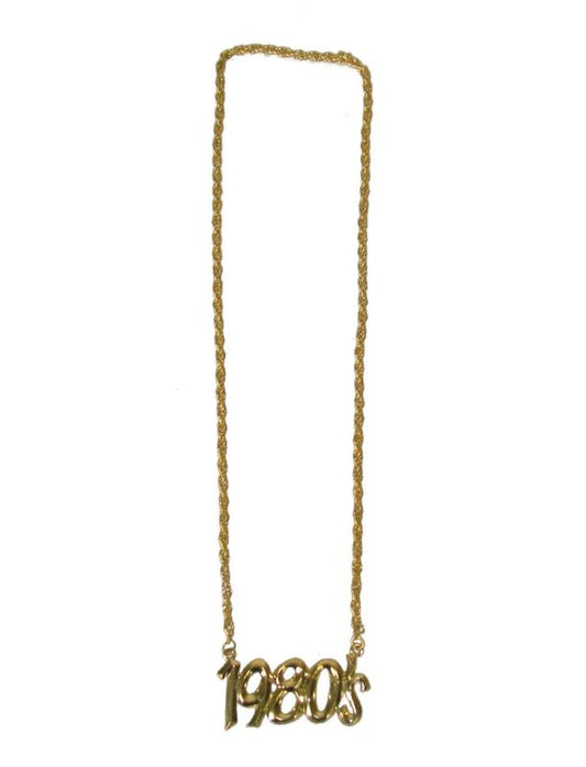 Gold 1980's Necklace