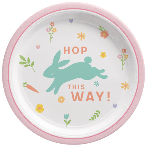 Easter Wishes Plates, 7"