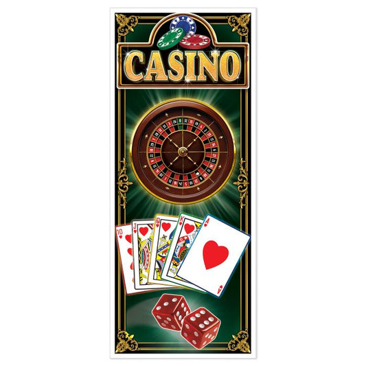 Casino High Roller Door Cover - 72" x 30"