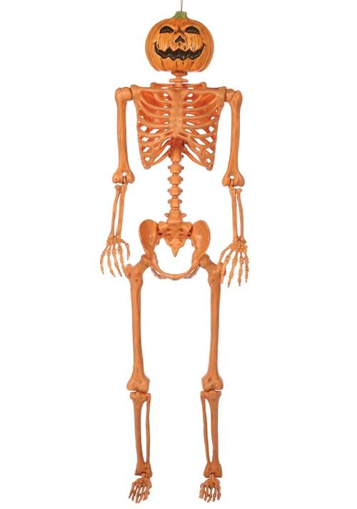 Pumpkin Head Skeleton