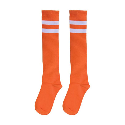 Orange Knee Socks